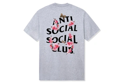 Pre-owned Anti Social Social Club Kkotch Tee Grey
