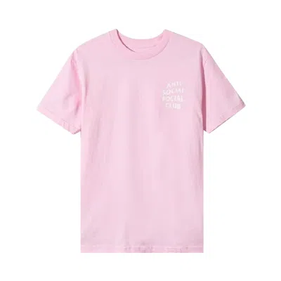 Pre-owned Anti Social Social Club Kkotch Tee 'pink'