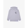 Anti Social Social Club Kkotch Branded Cotton-blend Hoody In Purple