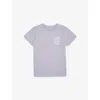 Anti Social Social Club Kkotch Branded Cotton-jersey T-shirt 3-13 In Purple