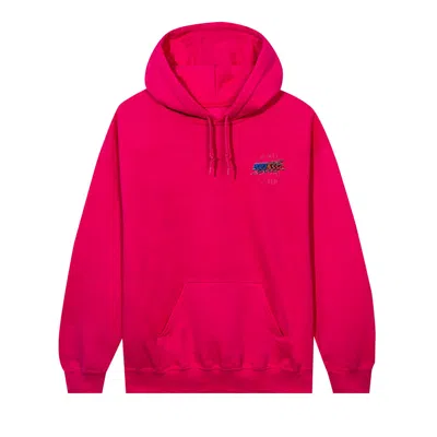 Pre-owned Anti Social Social Club Let It Go Hoodie 'pink' | Men's Size Xl