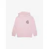 Anti Social Social Club Kkotch Branded Cotton-blend Hoody 3-1 In Pink