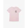 Anti Social Social Club Kkotch Branded Cotton-jersey T-shirt 3-13 In Pink