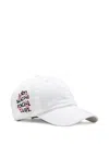 Anti Social Social Club Logo-embroidered Cap In White