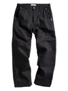 Anti Social Social Club Logo-patch Panelled Pants In Black
