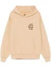 Anti Social Social Club Hoodie Mit Logo-print In Nude
