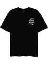 Anti Social Social Club Logo-print T-shirt In Black