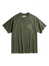 Anti Social Social Club Logo-print T-shirt In Green