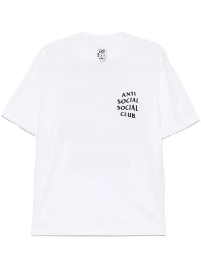 Anti Social Social Club Logo-print T-shirt In White