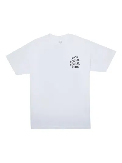 Anti Social Social Club Logo-print T-shirt In White