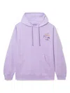 Anti Social Social Club Long-sleeve Long-sleeve Hoodie In Purple