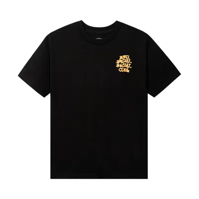 Pre-owned Anti Social Social Club Low Brow Premium Tee 'black'