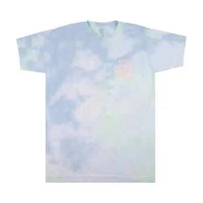Pre-owned Anti Social Social Club Lsd Tie Dye Tee 'green' | Men's Size Xl