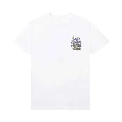 Pre-owned Anti Social Social Club Lupine Tee 'white'