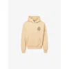 Anti Social Social Club Mens  Mind Games Text-print Cotton Hoody In Tan