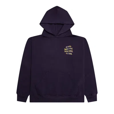 Pre-owned Anti Social Social Club Mind Game Weathered Hoodie 'vintage Black' | Men's Size S
