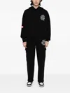Anti Social Social Club Mind Games Cargo Sweatpants In Black