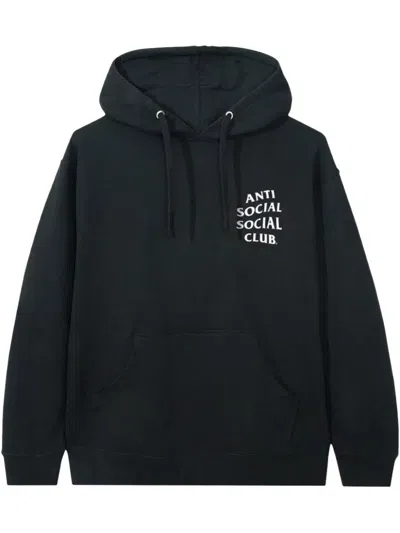 Anti Social Social Club Mind Games Hoodie In Black