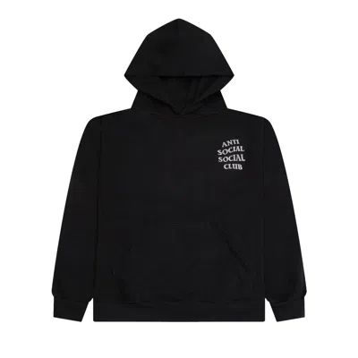 Pre-owned Anti Social Social Club Mind Games Rhinestone Hoodie 'black' | Men's Size S