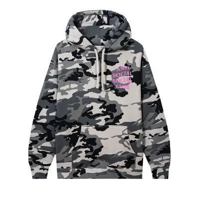 Pre-owned Anti Social Social Club Not Guildan Hoodie 'snow Camo' | Multi-color | Men's Size Xl