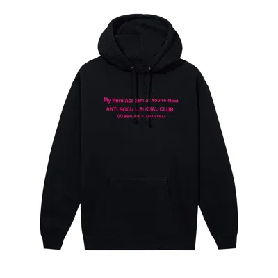 Pre-owned Anti Social Social Club One For All Hoodie 'black' | Men's Size M