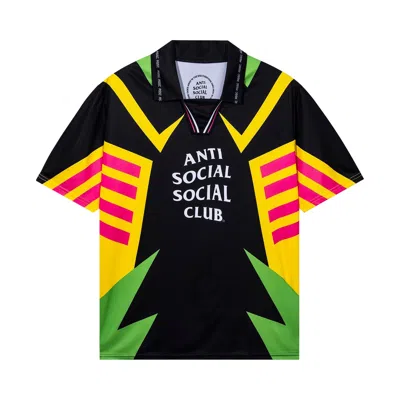 Pre-owned Anti Social Social Club Own Goal Soccer Jersey 'black'