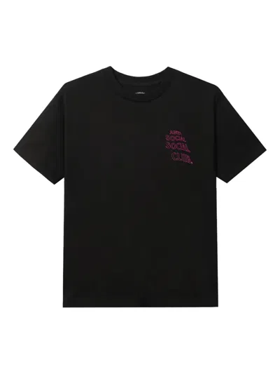 Anti Social Social Club Passing Fad T-shirt In Black