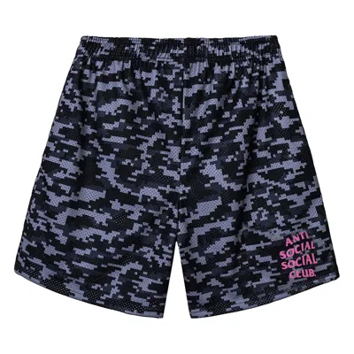 Pre-owned Anti Social Social Club Pixel Camo Short 'black' | Men's Size S