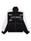 Anti Social Social Club Racing Track Jacket In Black
