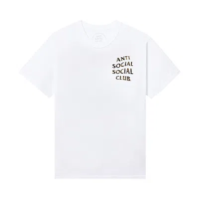 Pre-owned Anti Social Social Club Real Tree Mind Games Tee 'white' | Men's Size M