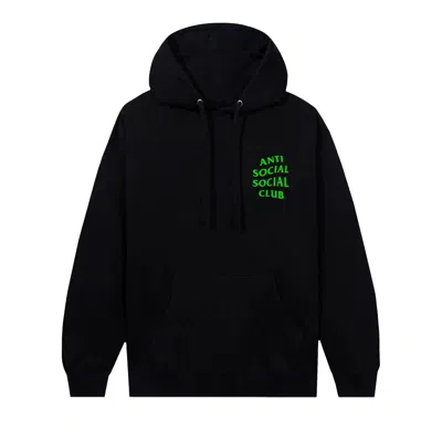 Pre-owned Anti Social Social Club Red Eye Hoodie 'black'