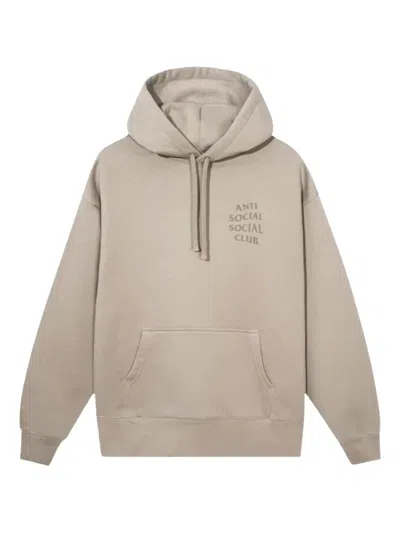 Anti Social Social Club Same But Different Hoodie In 褐色
