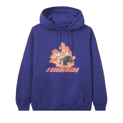 Pre-owned Anti Social Social Club Sandra Reeves Hoodie 'purple' | Men's Size S
