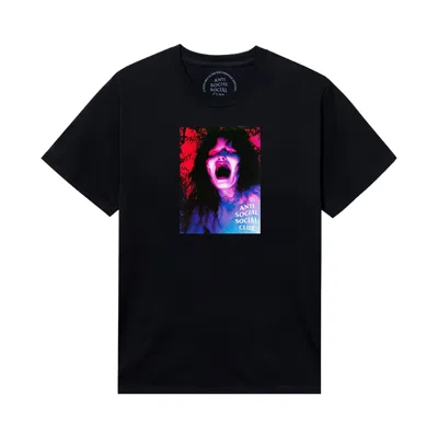 Pre-owned Anti Social Social Club Scream Tee 'black' | Men's Size L