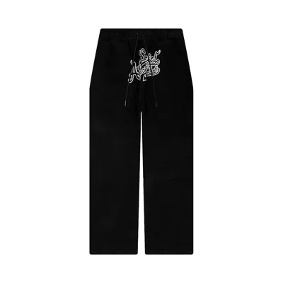 Pre-owned Anti Social Social Club Script Club Sweatpant 'black' | Men's Size L