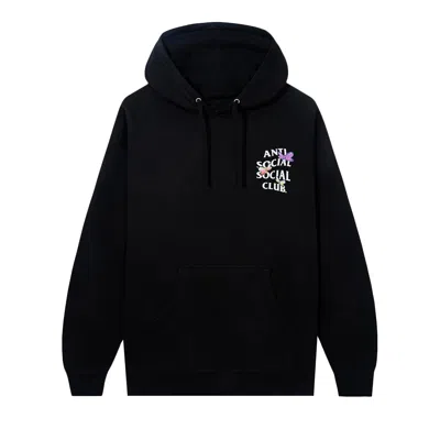 Pre-owned Anti Social Social Club Shell Shock Hoodie 'black'