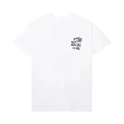 Pre-owned Anti Social Social Club Shell Shock Tee 'white'