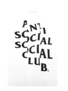 Anti Social Social Club Sliced Mind Games T-shirt In White