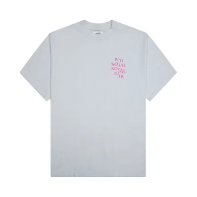 Pre-owned Anti Social Social Club Sliced Mind Games Tee 'grey' | Men's Size M
