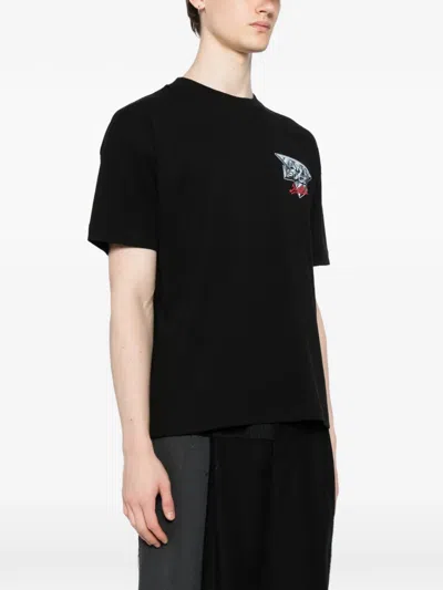 Anti Social Social Club Snow Cat T-shirt In Black