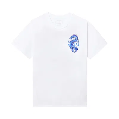 Pre-owned Anti Social Social Club Summer In The Mink 2 Tee 'white'