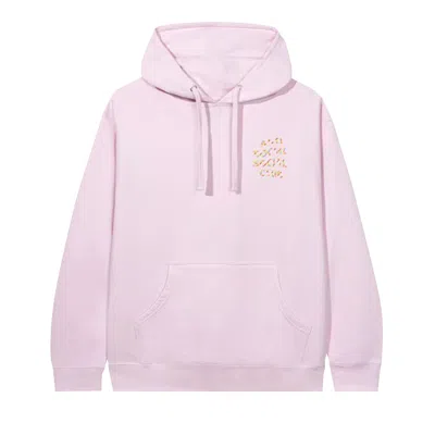 Pre-owned Anti Social Social Club Sweeter Than You Thing Hoodie 'pink' | Men's Size L