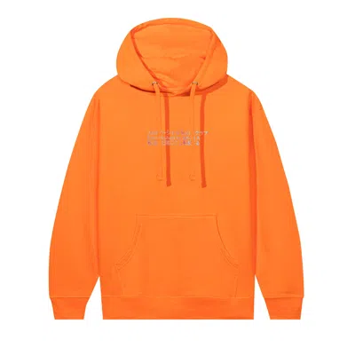 Pre-owned Anti Social Social Club Temporary Memory Hoodie 'orange'