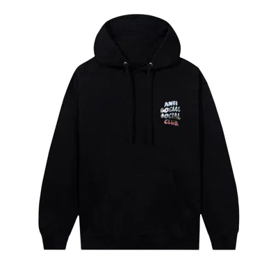 Pre-owned Anti Social Social Club The Ride Home Hoodie 'black'