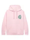 Anti Social Social Club Toned Down Hoodie In Pink