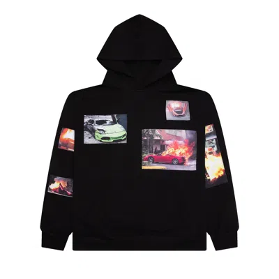 Pre-owned Anti Social Social Club Totaled Hoodie 'black' | Men's Size Xl