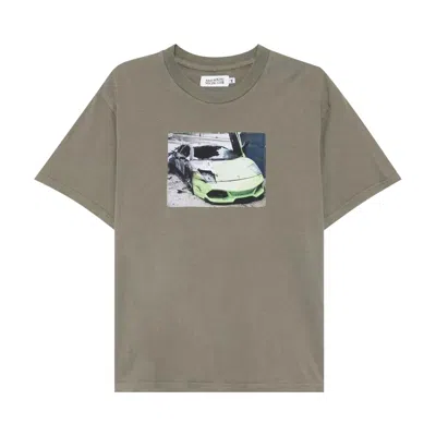 Pre-owned Anti Social Social Club Totaled Tee 'olive Green' | Men's Size Xxl
