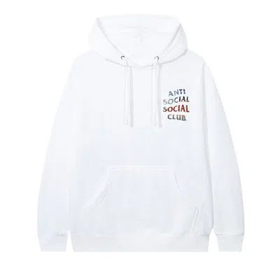 Pre-owned Anti Social Social Club Ultra Light Hoodie (japan Exclusive) 'white' | Men's Size Xl