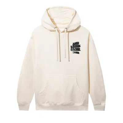 Pre-owned Anti Social Social Club Unbearable Hoodie 'bone' | Cream | Men's Size Xxl