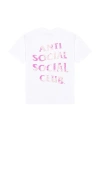Anti Social Social Club Weathered Tee In White